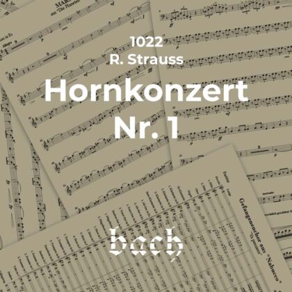 1022 - Hornkonzert Nr. 1