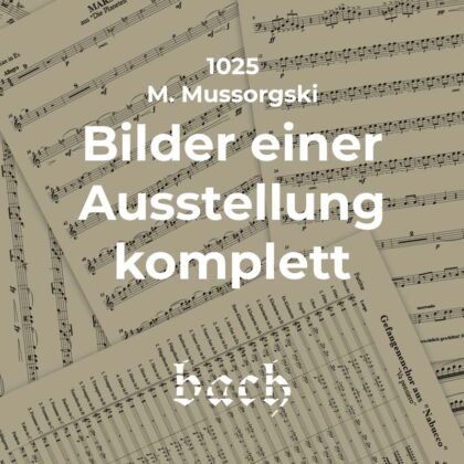 1025 - Bilder einer Ausstellung-komplett